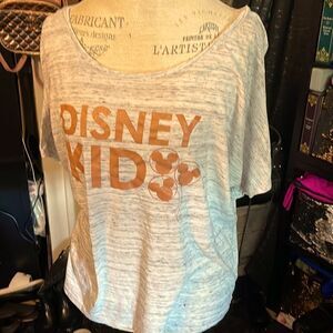 Plussize screen printed Tee/tshirt Disney kid Mickey Mouse logo 2xl/3xl